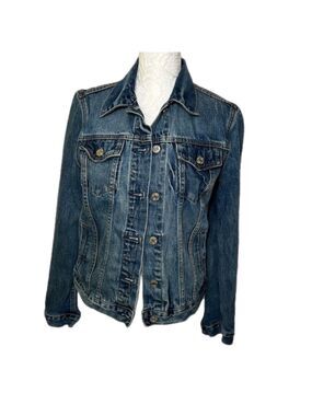 GAP Women’s Classic Icon Denim Blue Jean Jacket - Size XS